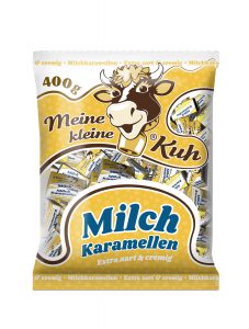 Meine kleine Kuh Milch Karamellen extra zart und cremig Karamellbonbons in der 400 Gramm Packung