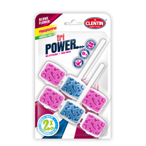 Clentin tri Power WC Erfrischer phosphatfrei Blume