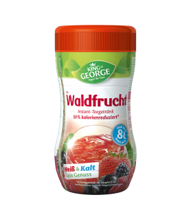 King George Instant Teegetränk 50% kalorienreduziert Waldfrucht