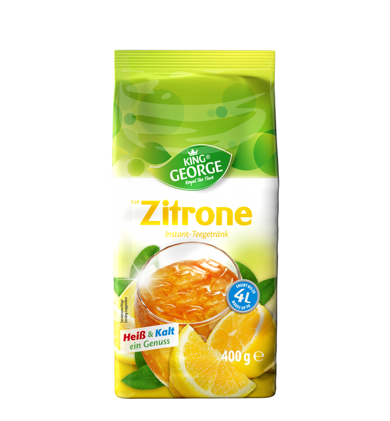 King George Instant Teegetränk Zitrone im Beutel