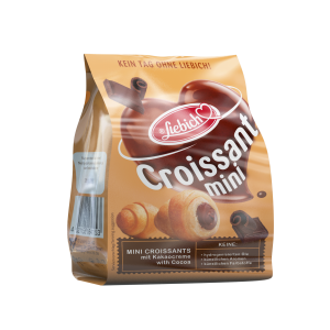 Liebich Mini Croissants gefüllt mit Schokolade, Kakaocreme, Snack