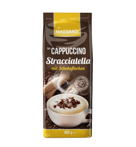 Massimo Cappuccino Pulver Stracciatella mit Schokoflocken