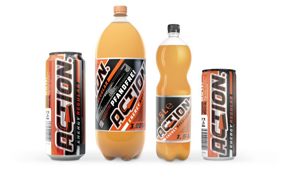 Action Energy Drink Regular pfandfrei