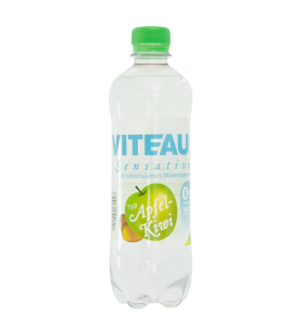 Viteau sensation, aromatisiertes Wasser, Mineralwasser mit Apfel-Kiwi Geschmack