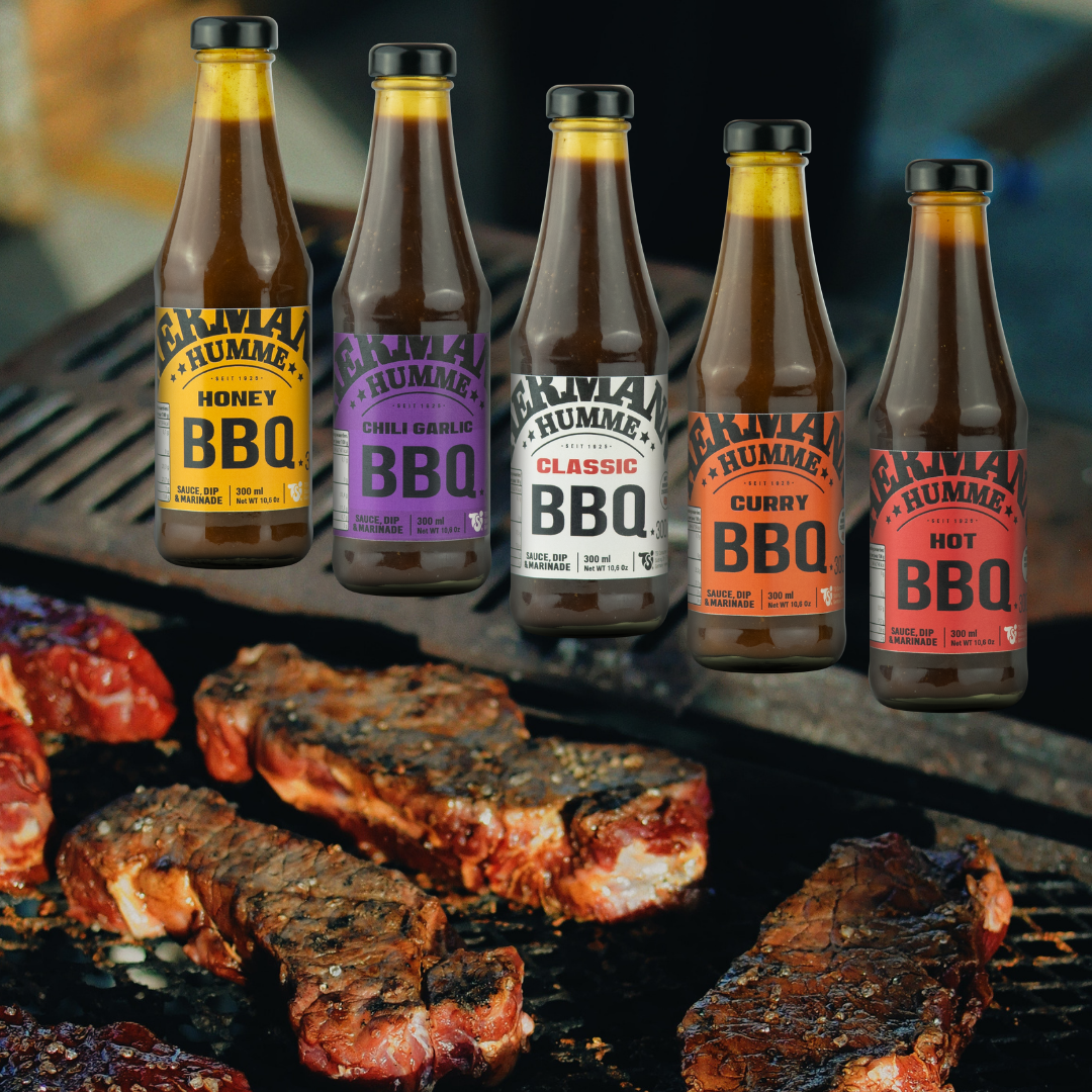 Jetzt neu: HERMANN HUMME BBQ Saucen