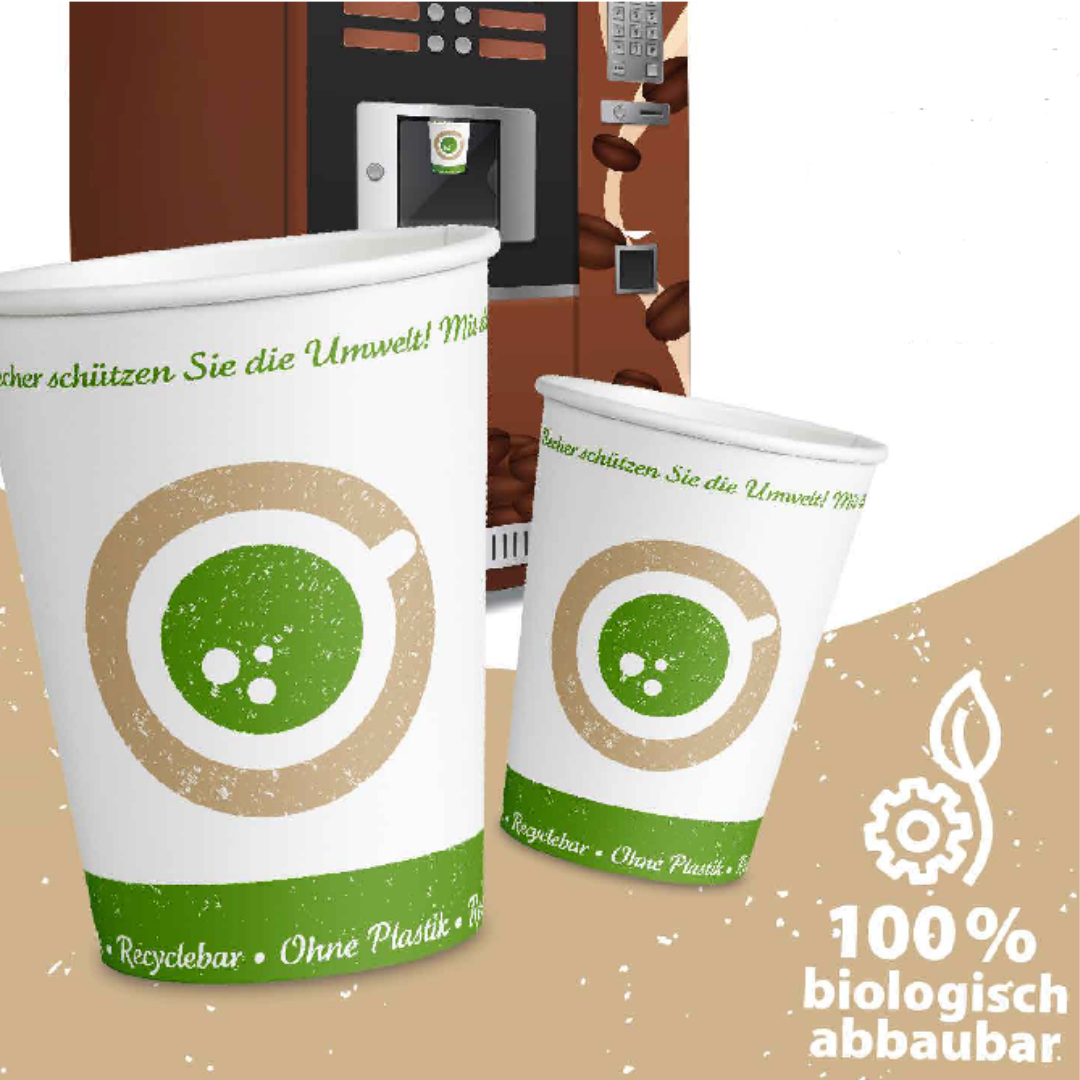 Jetzt neu: INTERCUPS Bio Papierbecher
