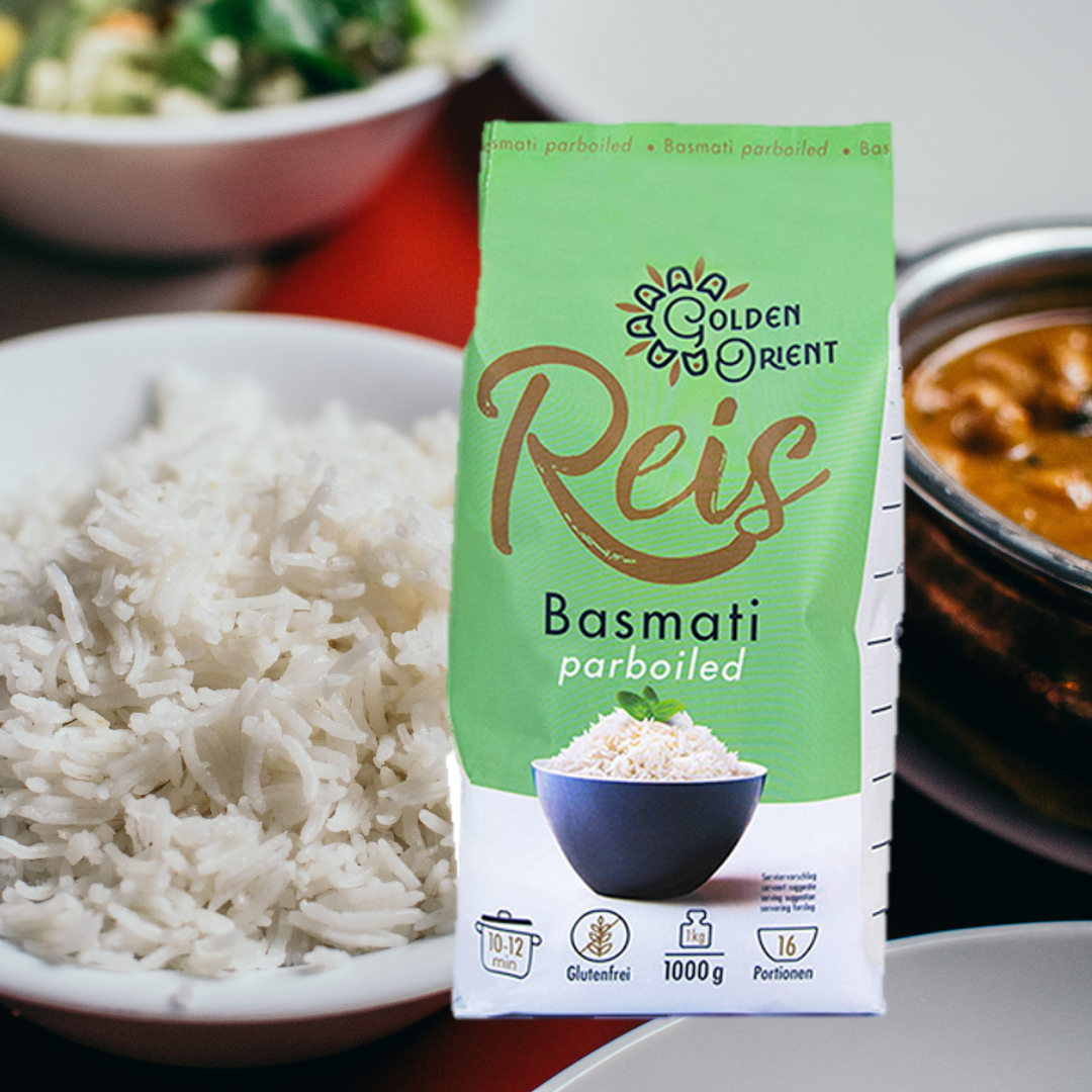 Jetzt neu: GOLDEN ORIENT Basmati Reis