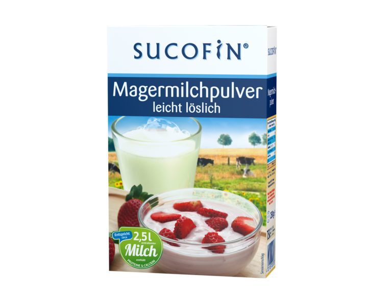 Sucofin: Magermilchpulver leicht löslich
