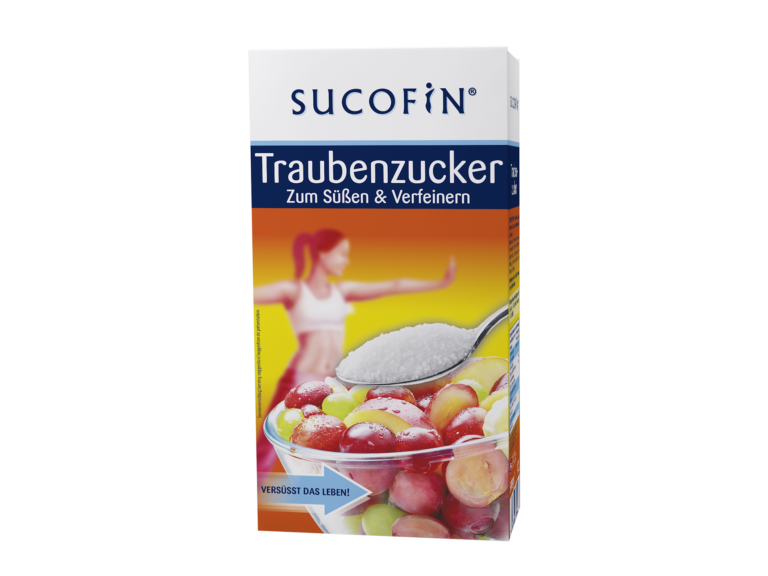 Sucofin: Traubenzucker zum Süßen & Verfeinern