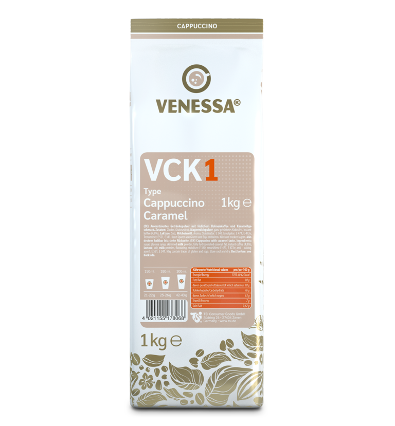 VENESSA: VCK 1 TypeCappuccino Caramel