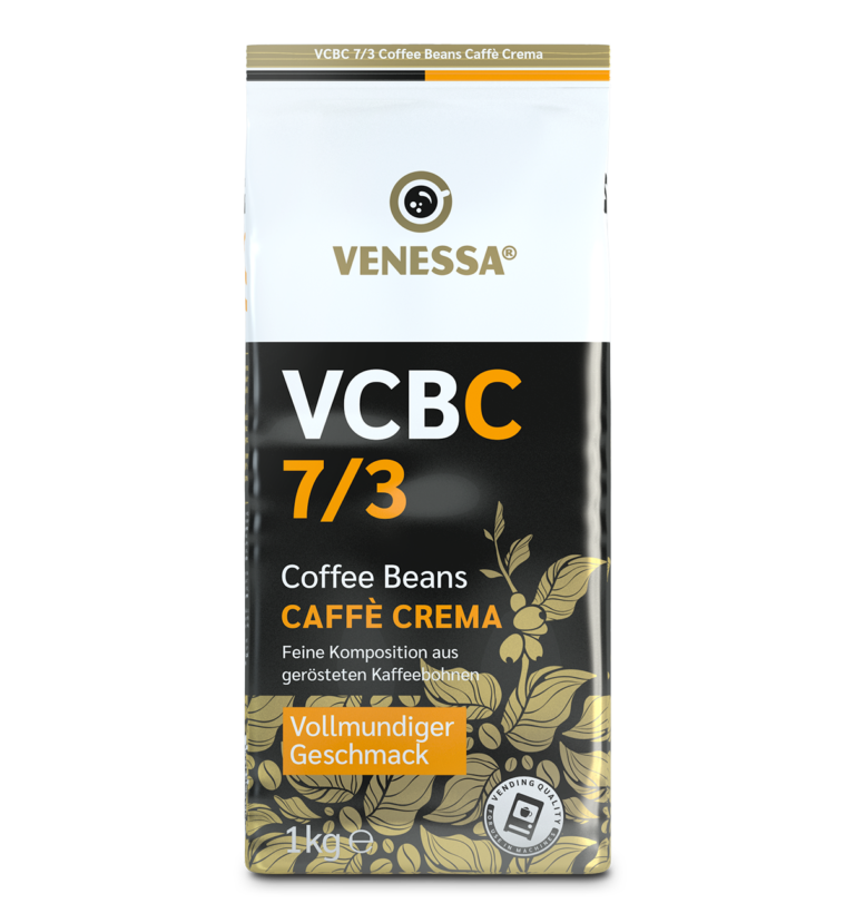 VENESSA: VCBC 7/3 Coffee Beans Caffe Crema - Vollmundiger Geschmack