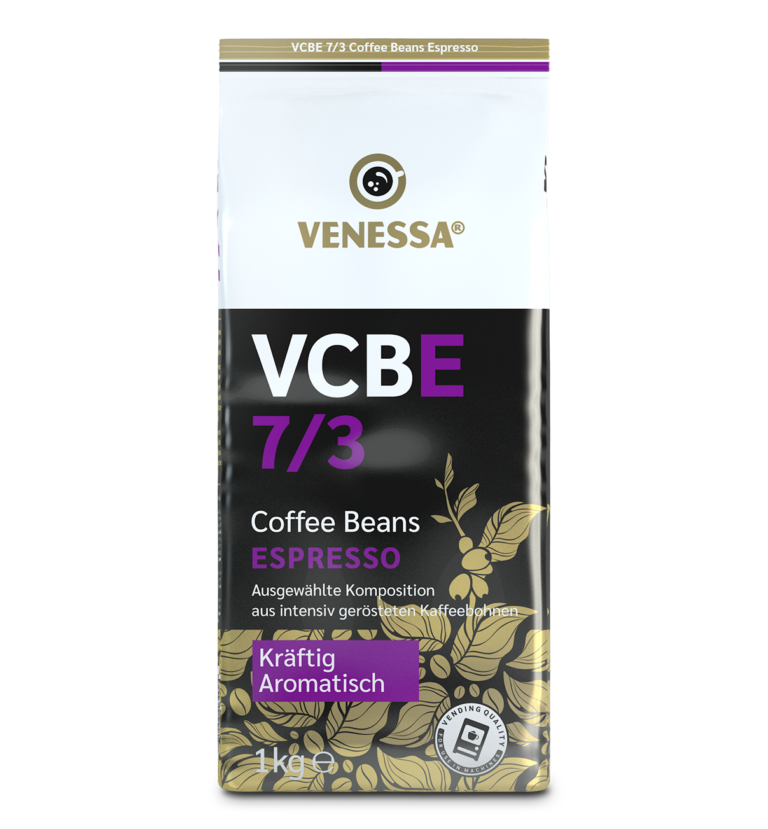 VENESSA: VCBE 7/3 Coffee Beans ESPRESSO - kräftig Aromatisch