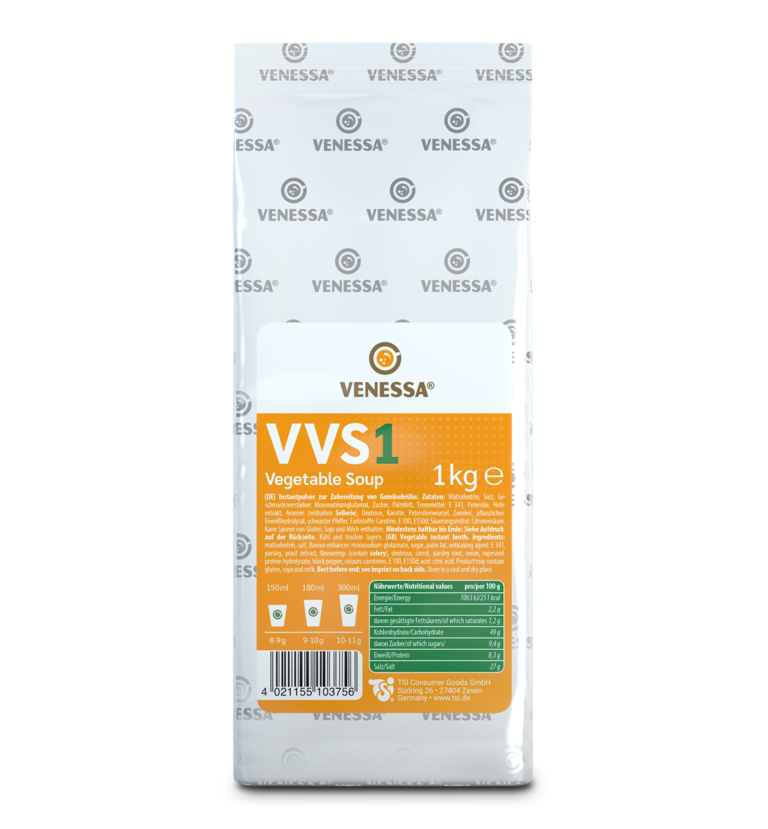 VENESSA: VVS1 Vegetable Soup 1kg