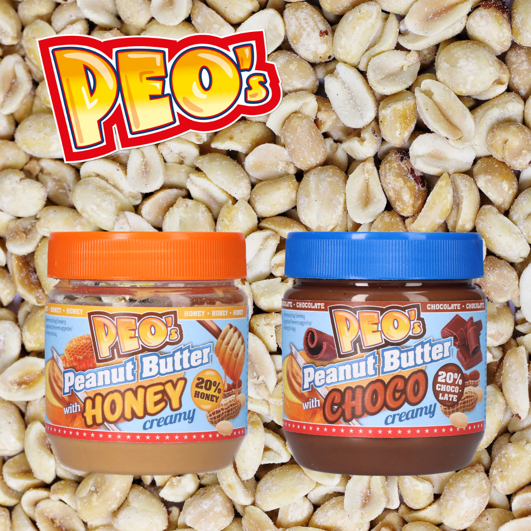 Neues aus dem Bereich Nährmittel: PEO’s Erdnussbutter Honey & Chocolate