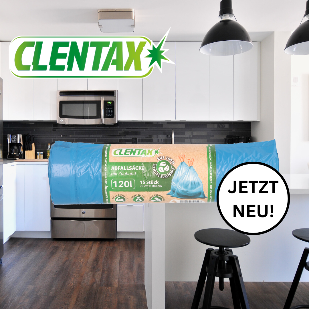 Neues aus dem Bereich Non Food: CLENTAX Recycling Abfallsäcke