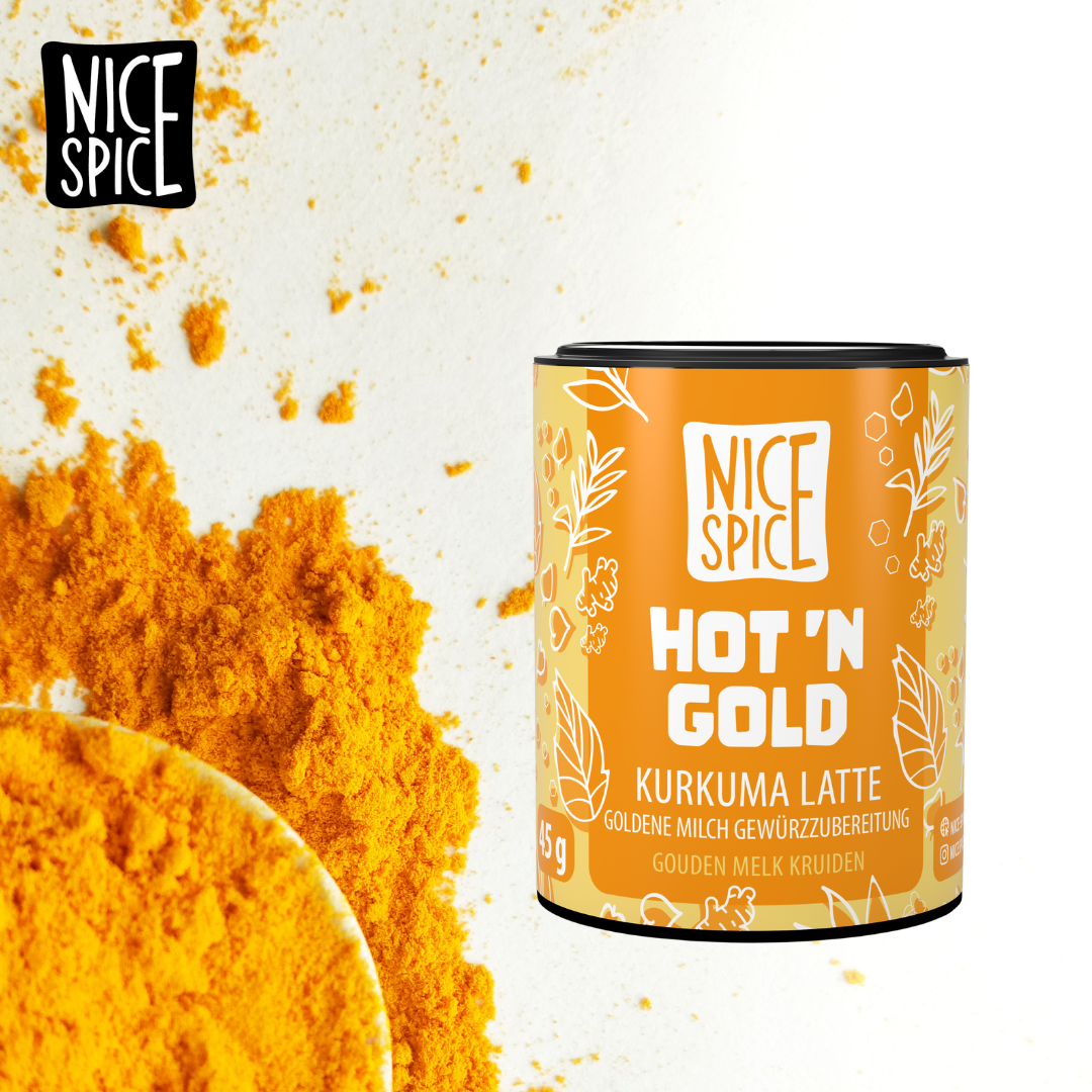 Neues aus dem Bereich Kräuter & Gewürze: NICE SPICE Goldene Milch