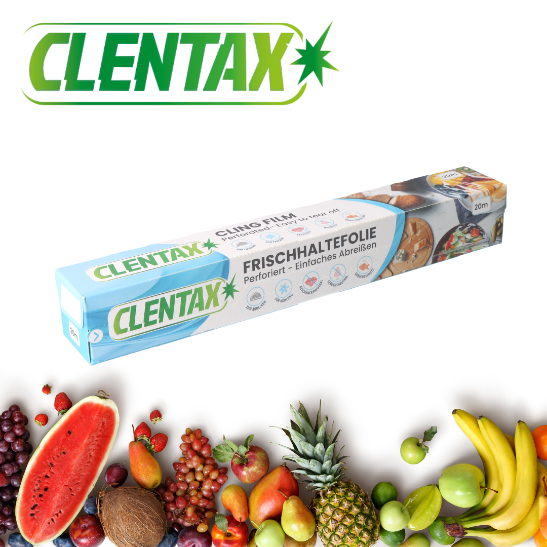 Neues aus dem Bereich Non Food: CLENTAX Frischhaltefolie