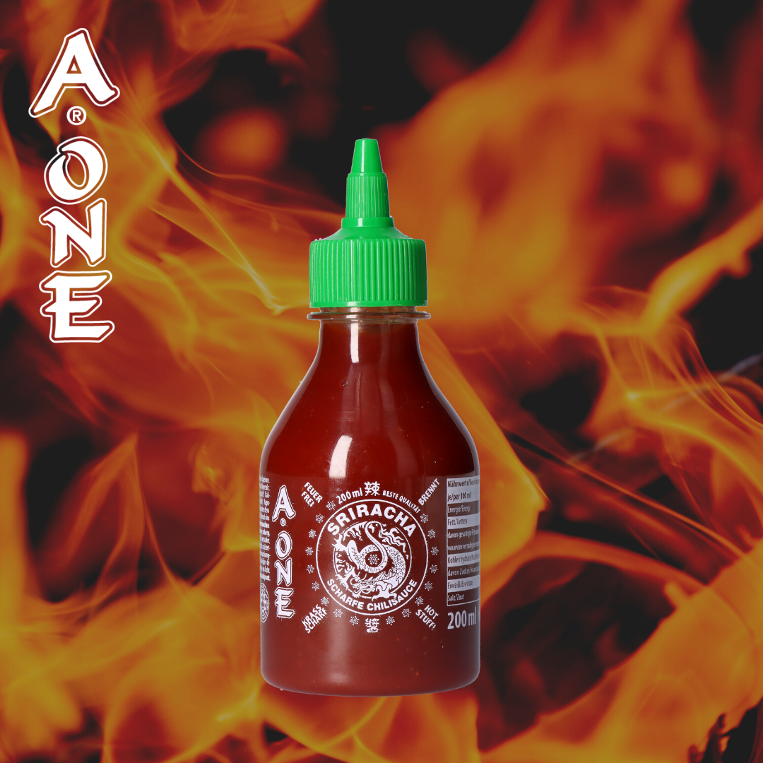 Neues aus dem Bereich Nährmittel: A-ONE Sriracha Saucen (200ml)
