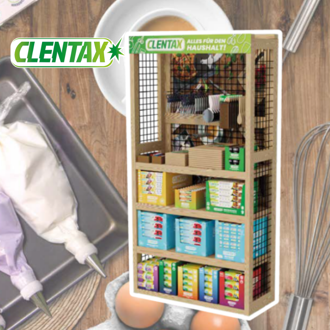 Neues aus dem Bereich Near Food: CLENTAX Holzschrank