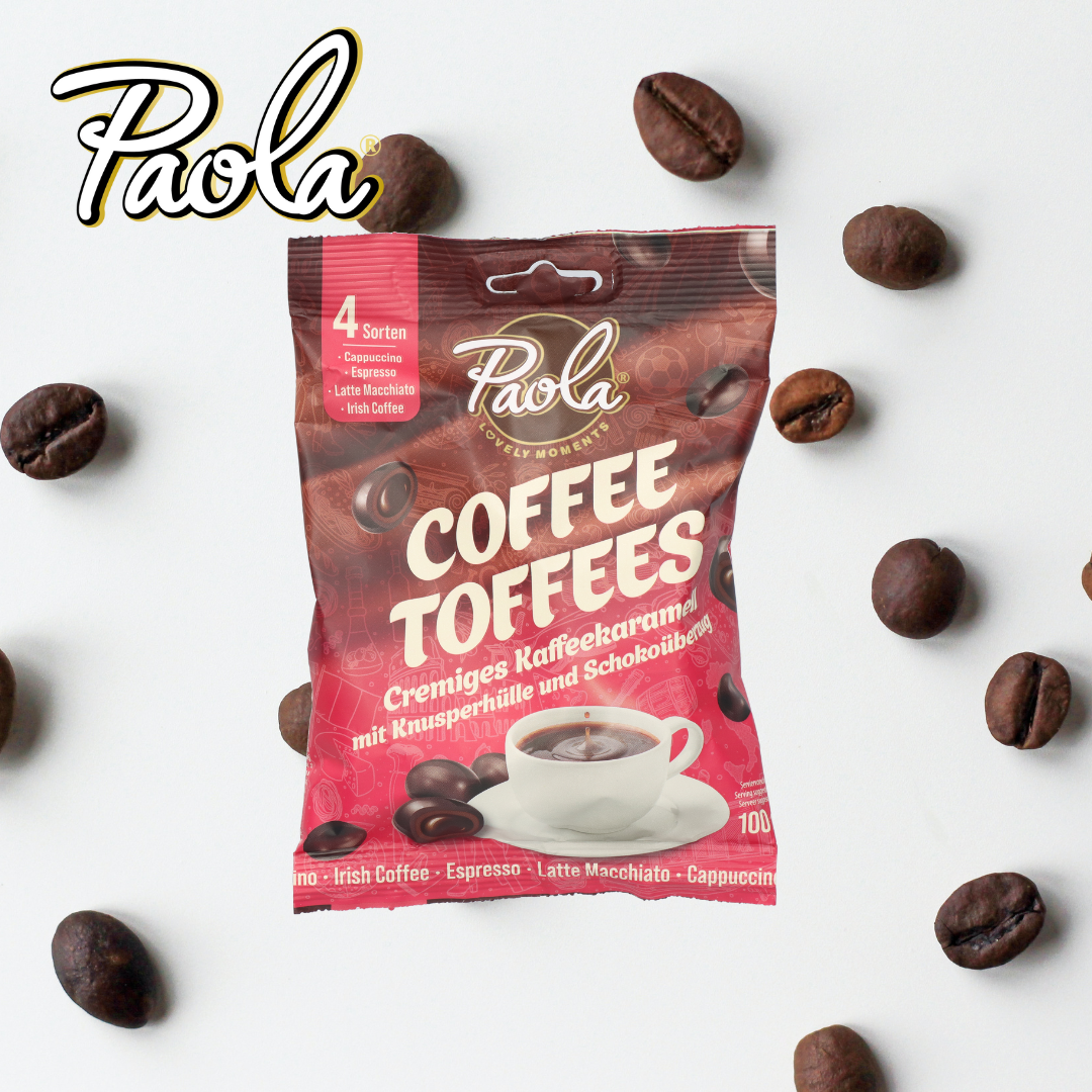Neues aus dem Bereich Süßwaren: PAOLA Coffee Toffees