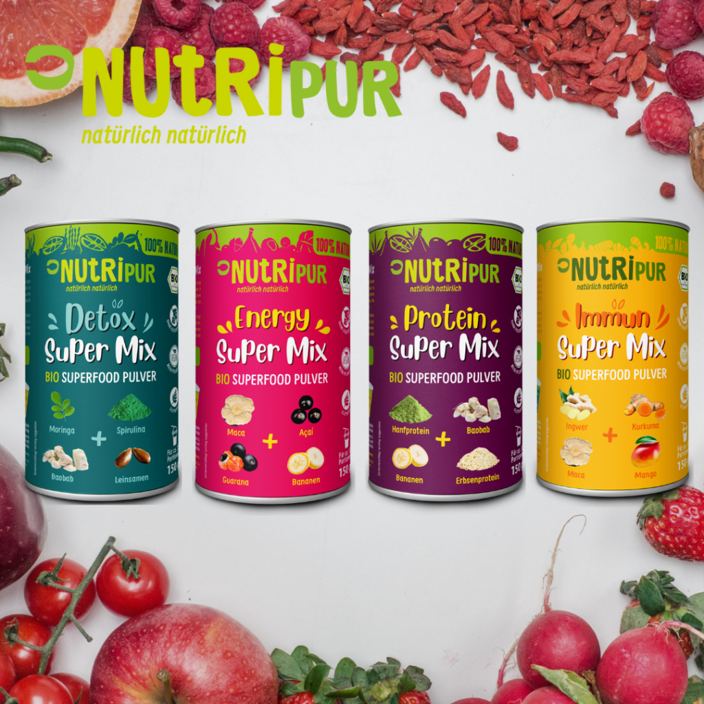 NEUES AUS DEM BEREICH SUPERFOOD: NUTRIPUR SUPERFOOD MIX