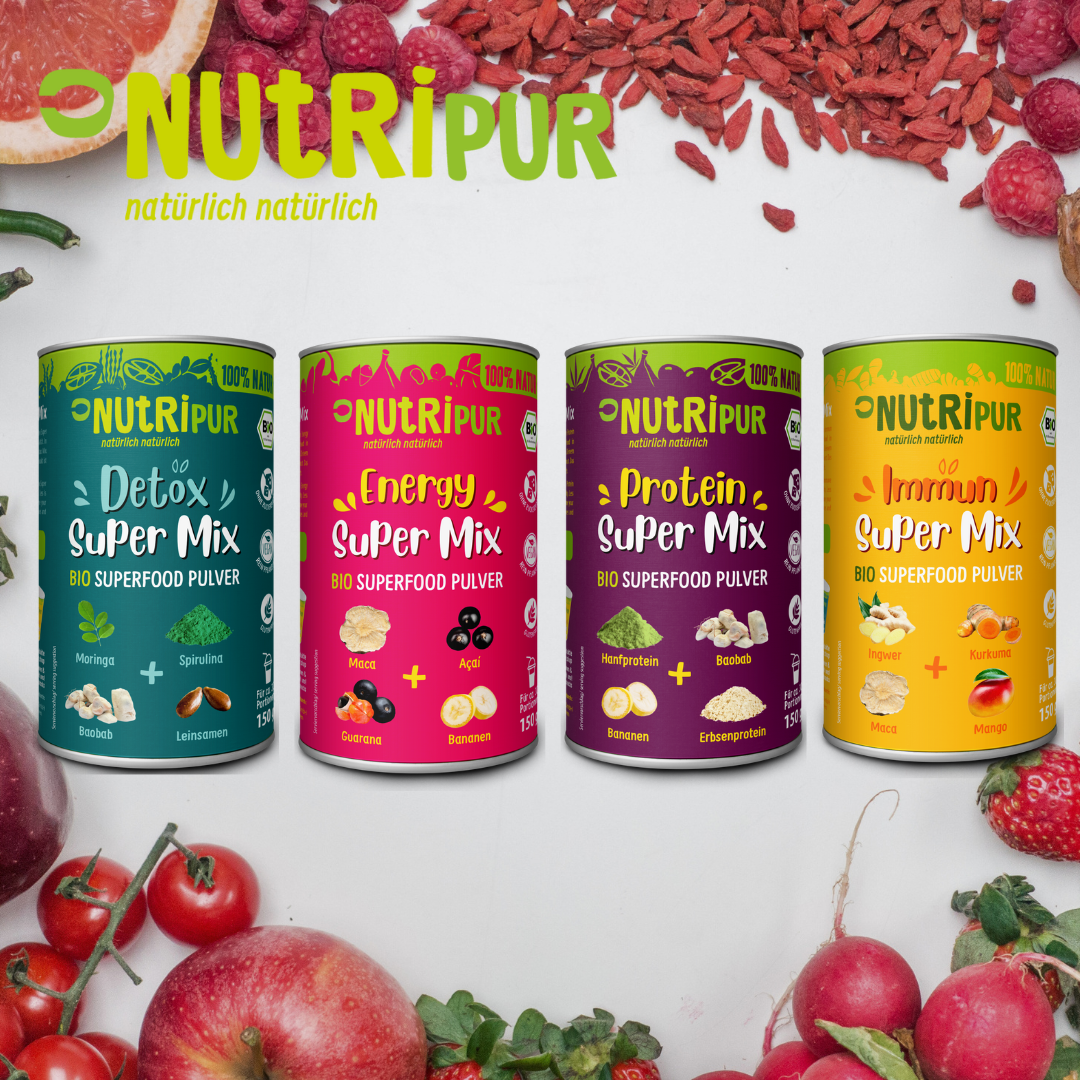 Neues aus dem Bereich Superfood: NUTRIPUR Superfood Mix