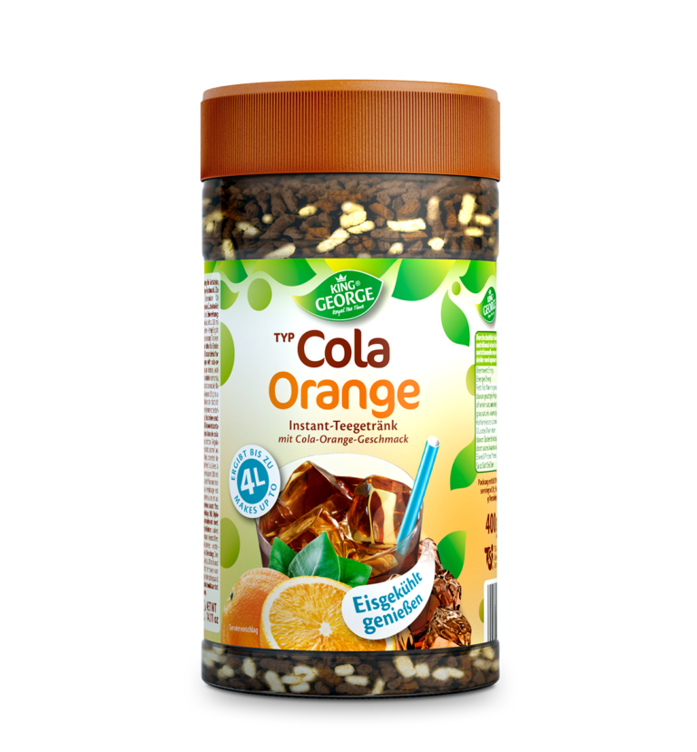 KING GEORGE: Cola Orange Instant-Teegetränk