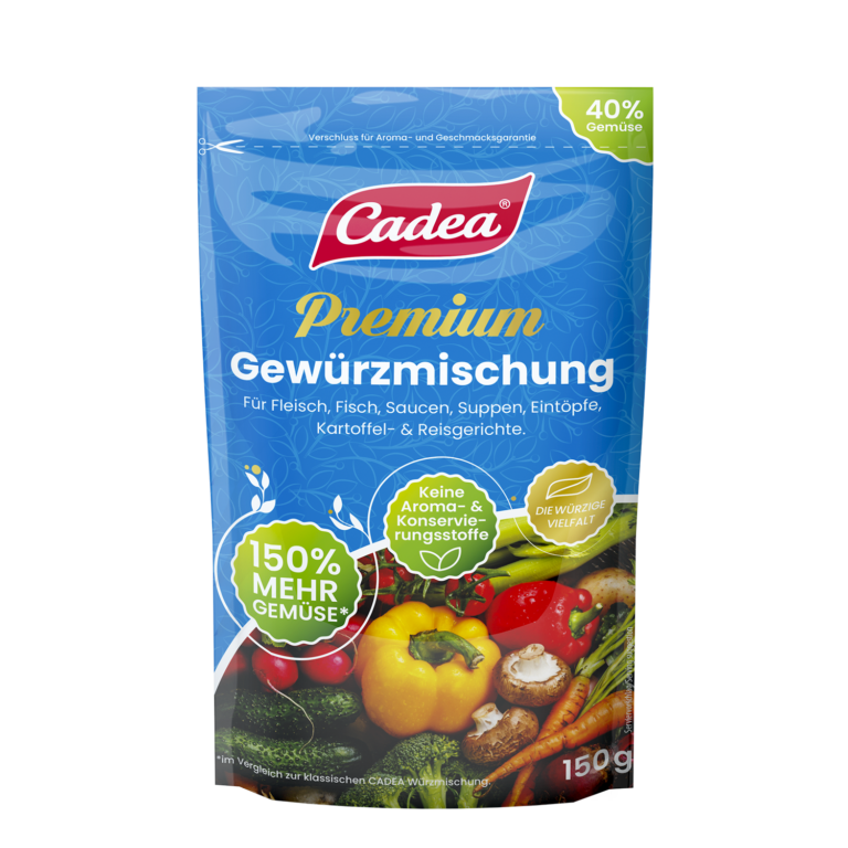 Cadea: Premium Gewürzmischung, 150% mehr Gemüse