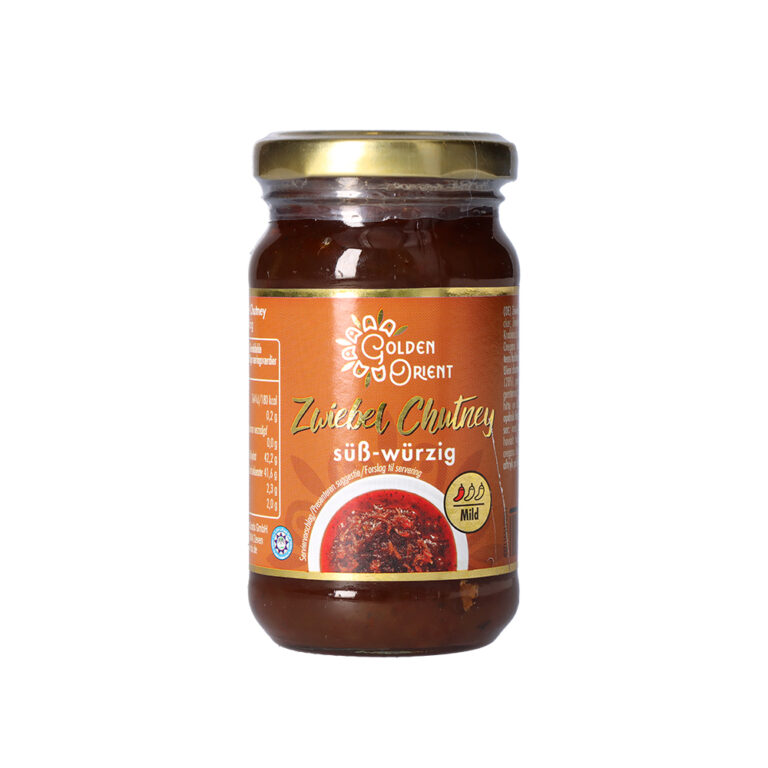 Golden Orient: Zwiebel Chutney süß-würzig mild