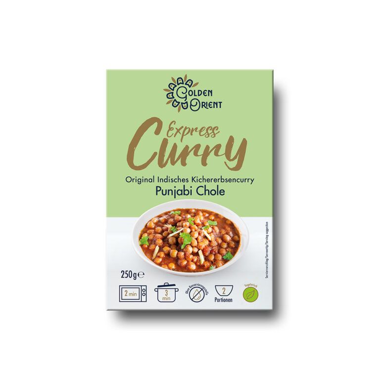 Golden Orient: Express Curry - Original Indisches Kichererbsencurry Punjabi Chole