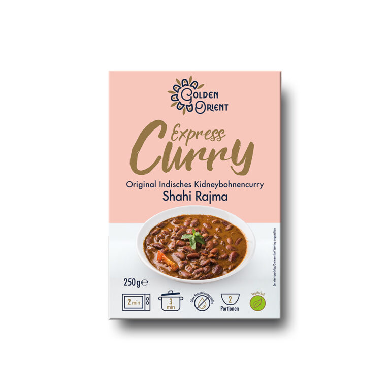 Golden Orient: Express Curry - Original Indisches Kichererbsencurry ShahiRajama