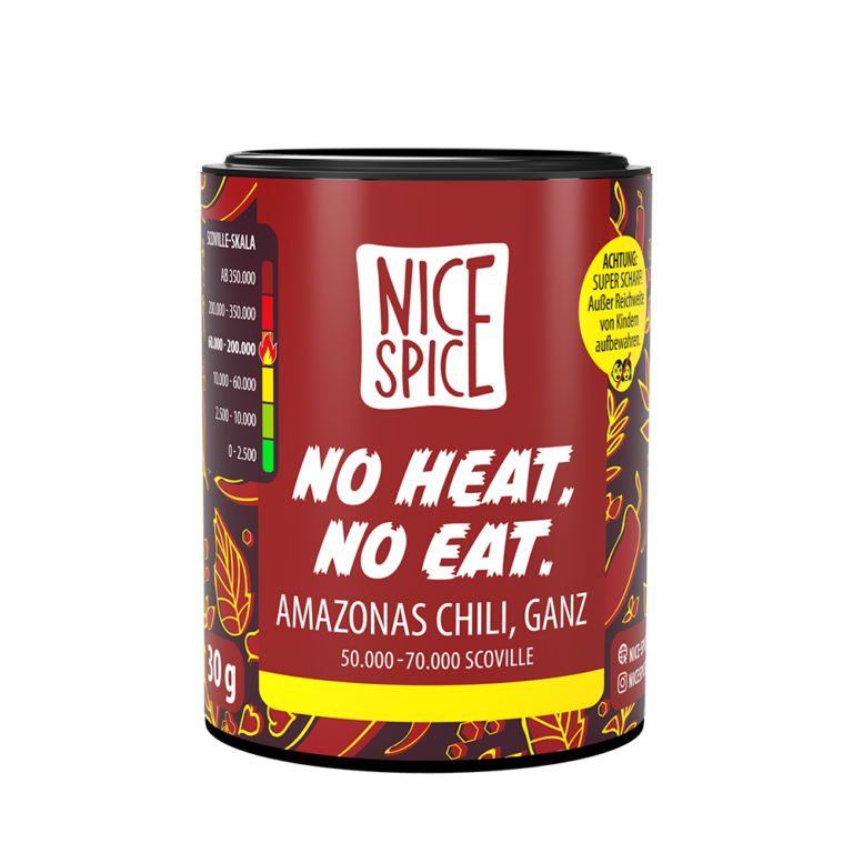 NICE SPICE: Amazonas Chili, Ganz, NO Heat NO Eat