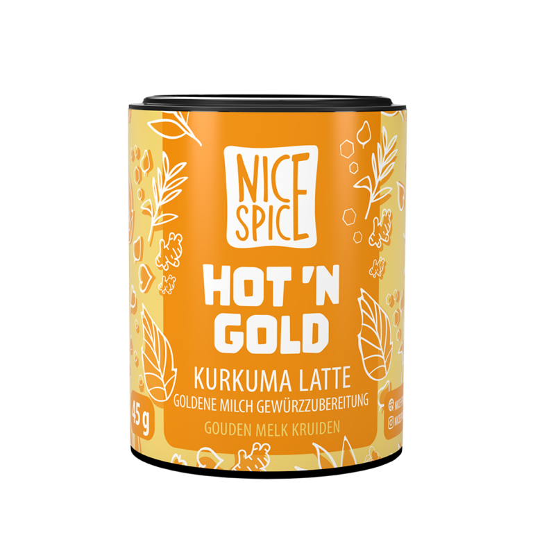 NICE SPICE: Hot 'N Gold Kurkuma Latte