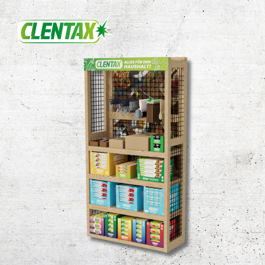 Neues aus dem Bereich Near Food: CLENTAX Holzschrank als neue, verbesserte Version!
