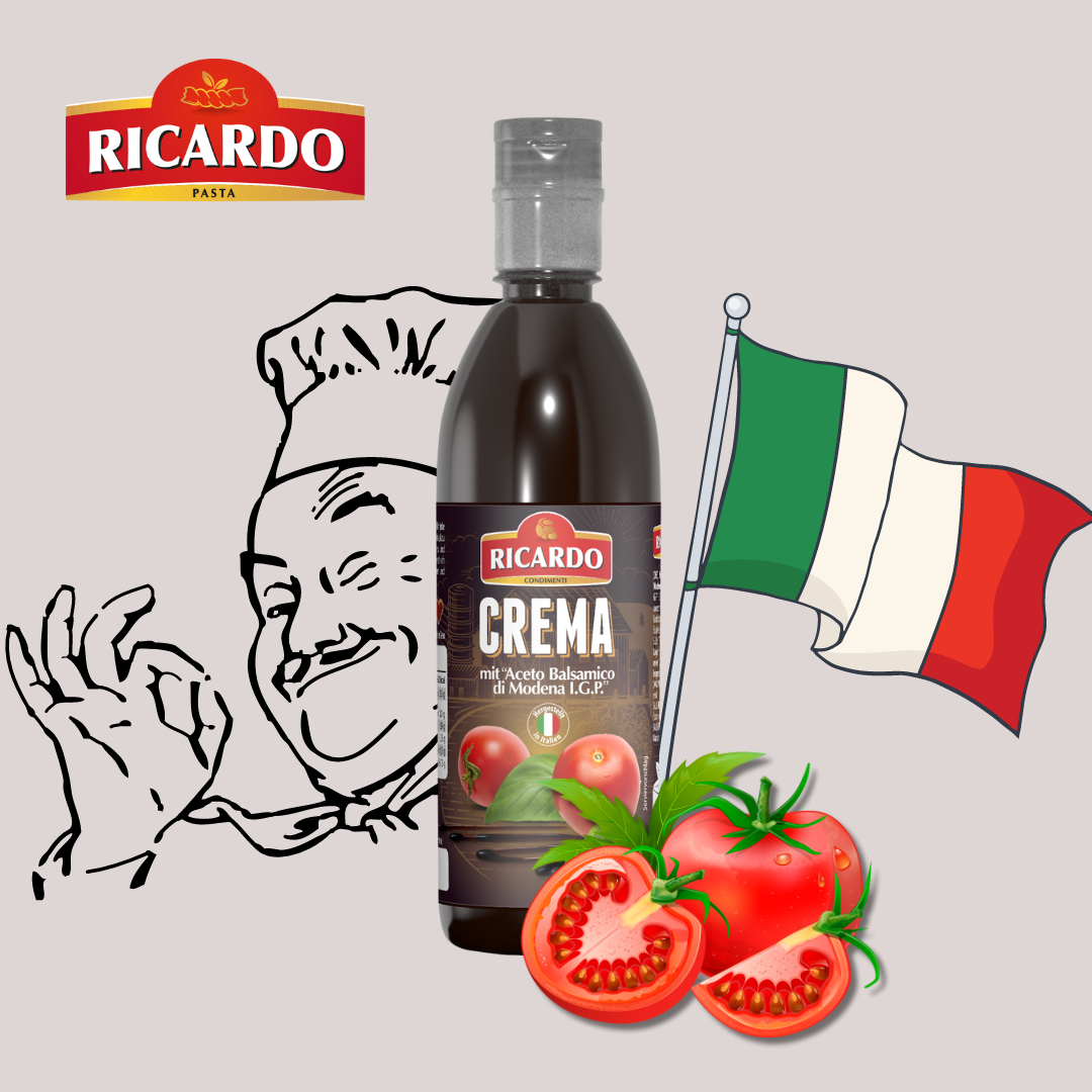 Neues aus dem Bereich Nährmittel: RICARDO Crema Balsamico