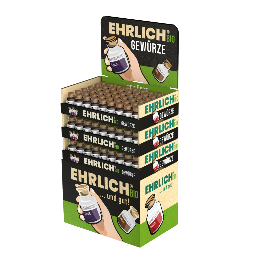 Neues aus dem Bereich Kräuter &amp; Gewürze: EHRLICH Display - TSI