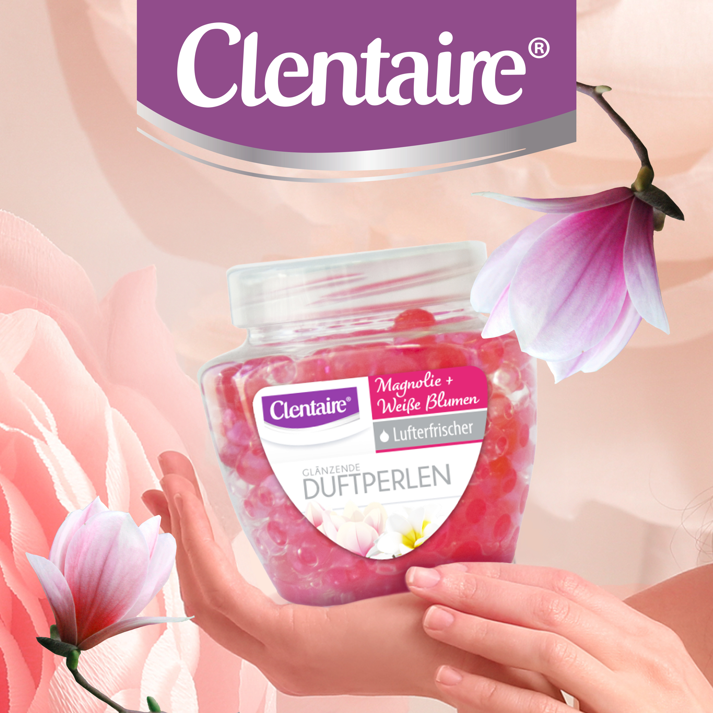 Neues aus dem Bereich Non Food: CLENTAIRE Duftperlen Magnolie White Flowers