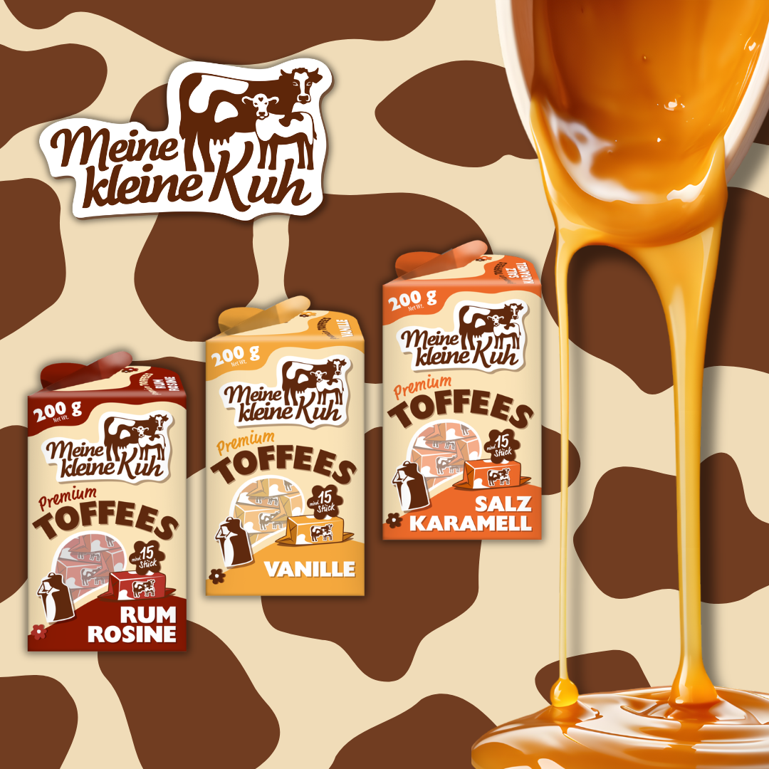 Neues aus dem Bereich Süßwaren: Meine kleine Kuh Premium Toffees