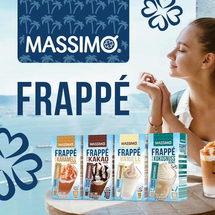 Neues aus dem Bereich Instant: MASSIMO Frappés Kokosnuss